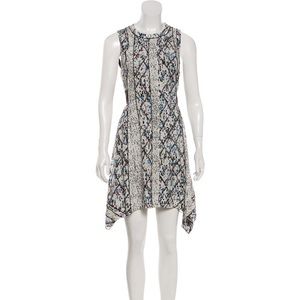 Proenza Schiller Silk Ikat Dress